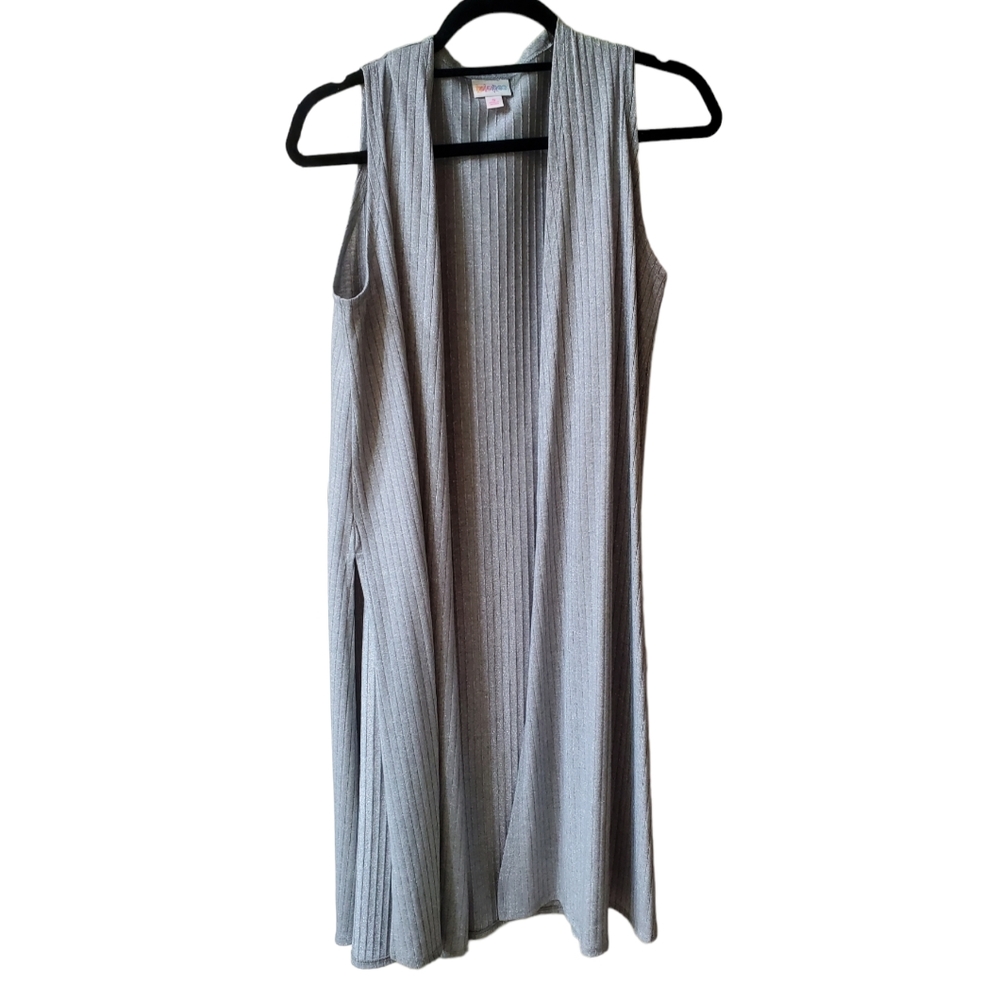 LuLuRoe Joy Sleveless Cardigan S